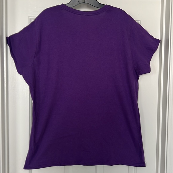 Delta Soft New Purple Birthday Girl Barbie Graphic Tee Size 2XX, 💯 % Cotton!NWT - Picture 7 of 8